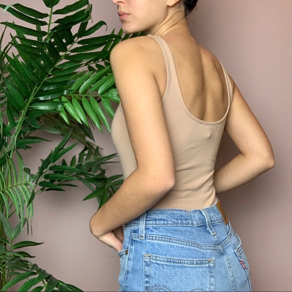Forever21 CLIP TANK TOP BODYSUIT - Picture 3 of 10